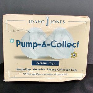 Pump-A-Collect Wearable Silicone Collection Cups (2x24mm)–Idaho Jones Box Dented